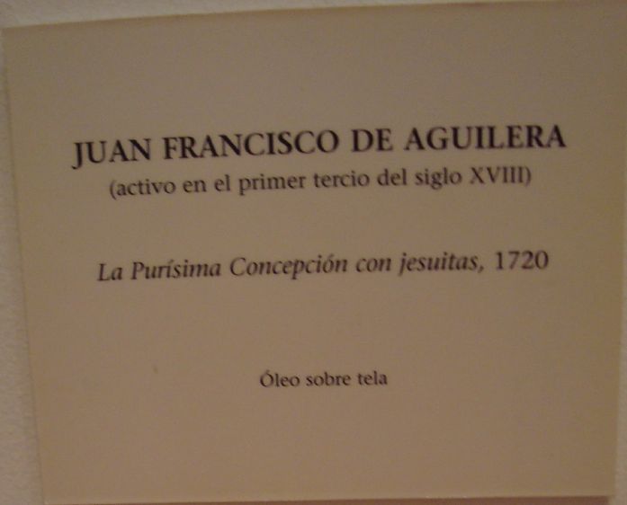 La Pursima Concepcin con jesuitas