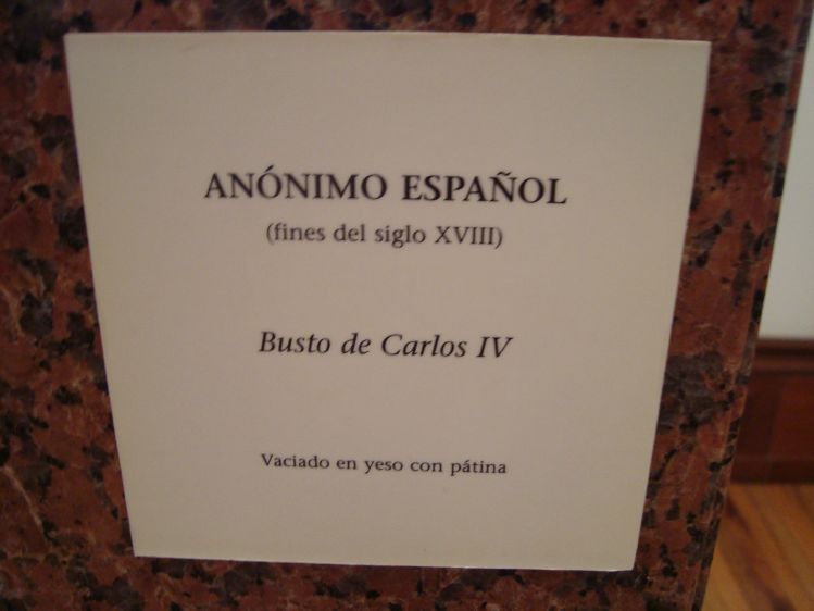 Busto de Carlos IV