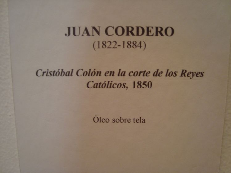 Cristbal Coln en la corte de los reyes catlicos