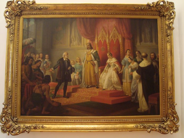 Cristbal Coln en la corte de los reyes catlicos