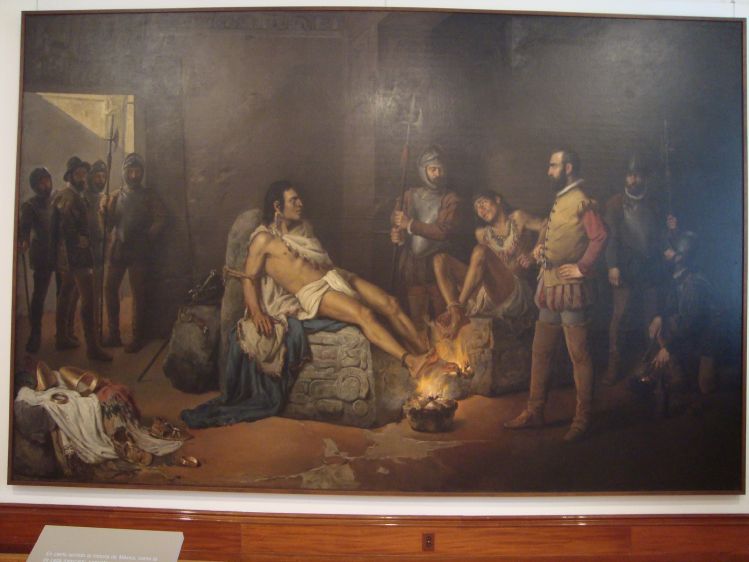 El suplicio de Cuauhtmoc