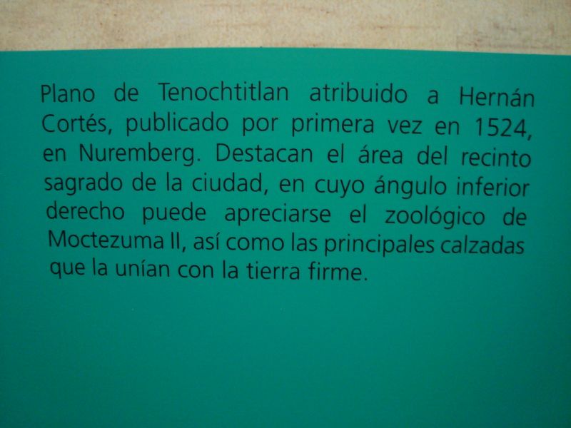 Plano de Tenochtitlan