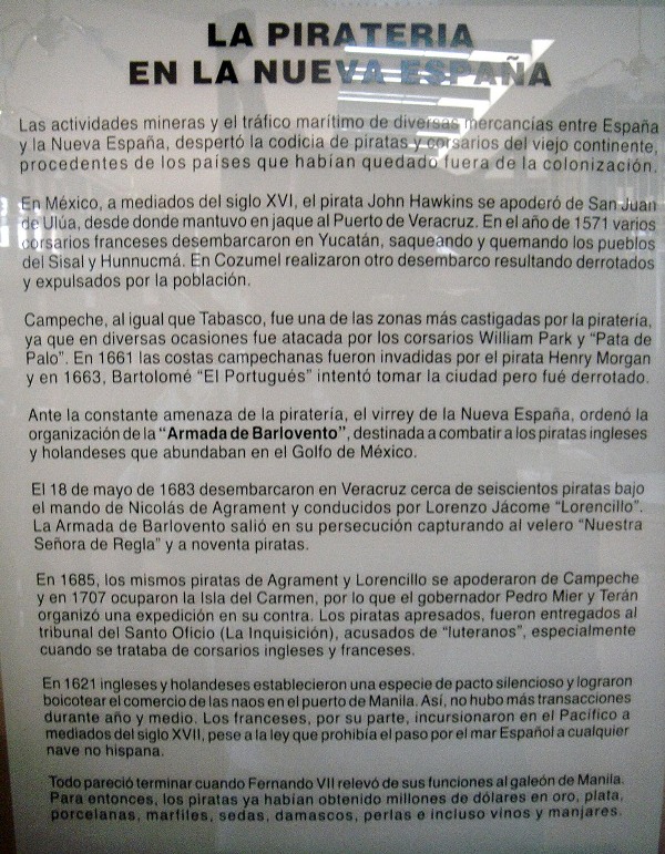 LA PIRATERA EN LA NUEVA ESPAA