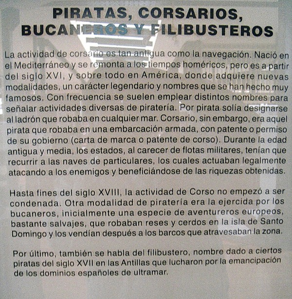 PIRATAS, CORSARIOS, BUCANEROS Y FILIBUSTEROS
