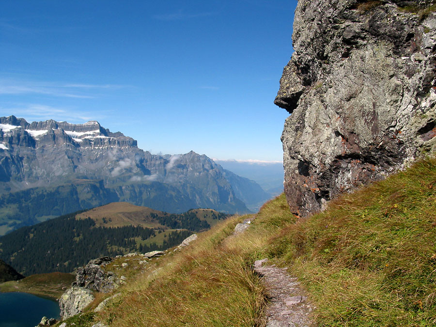 Blick zum Glrnischmassiv