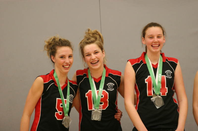 Allstars Jordyn Moloney, Ali Goc and Rebecca Glancy