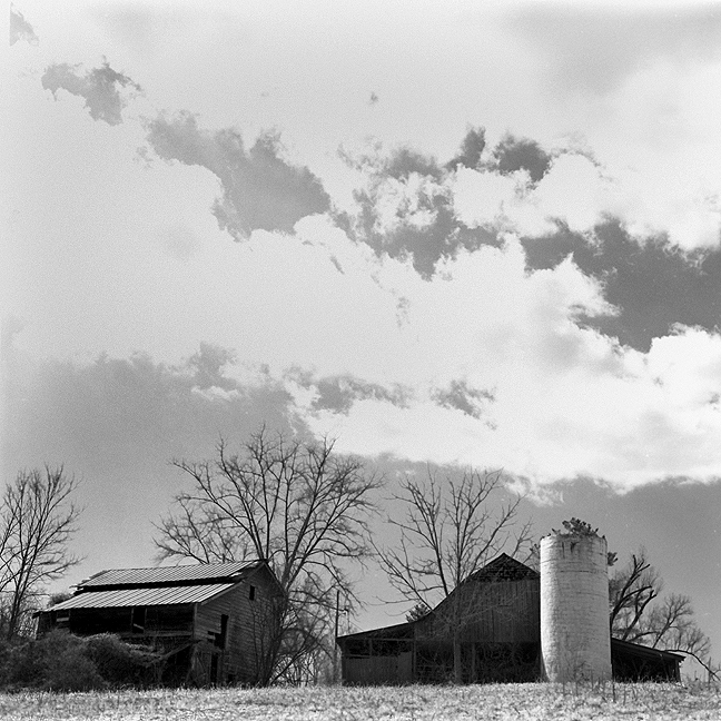 Barns and Silo