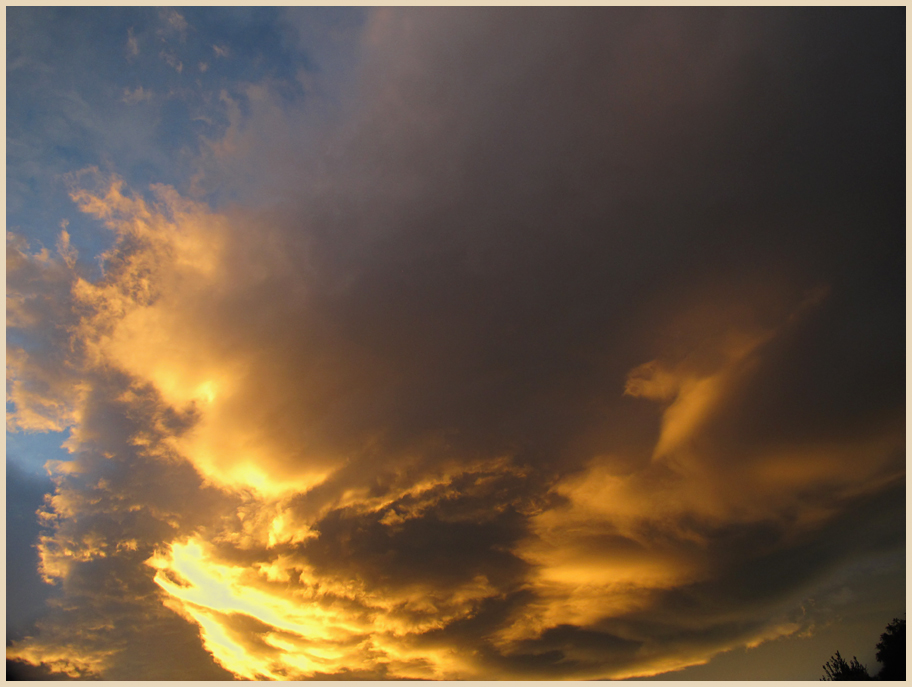 High cloud at sunrise