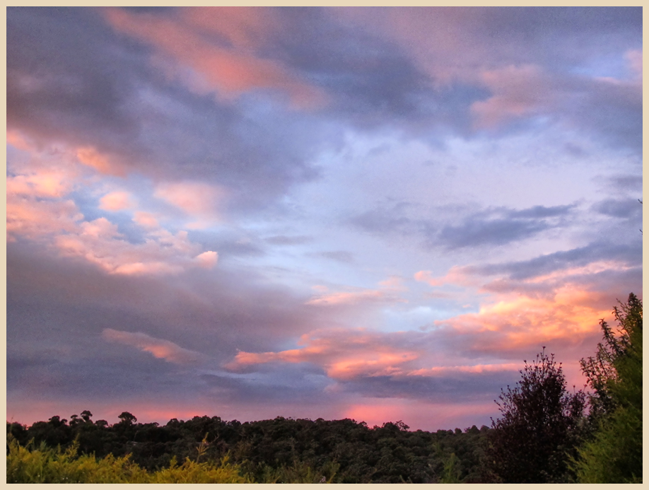 Sunrise from home
