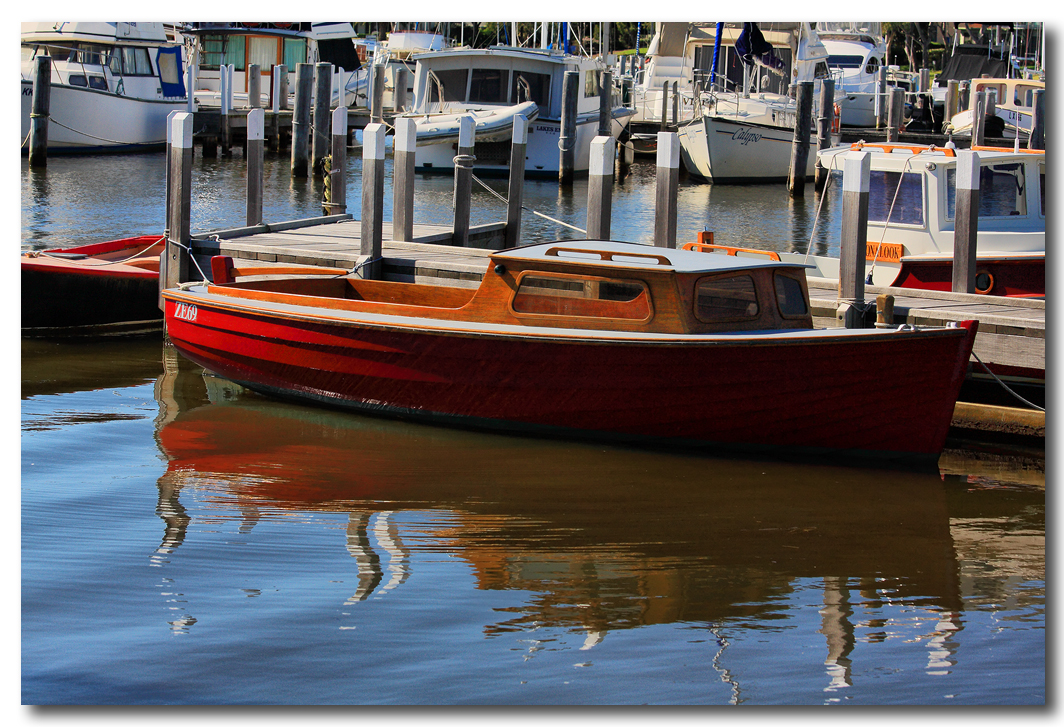 Olden time boat