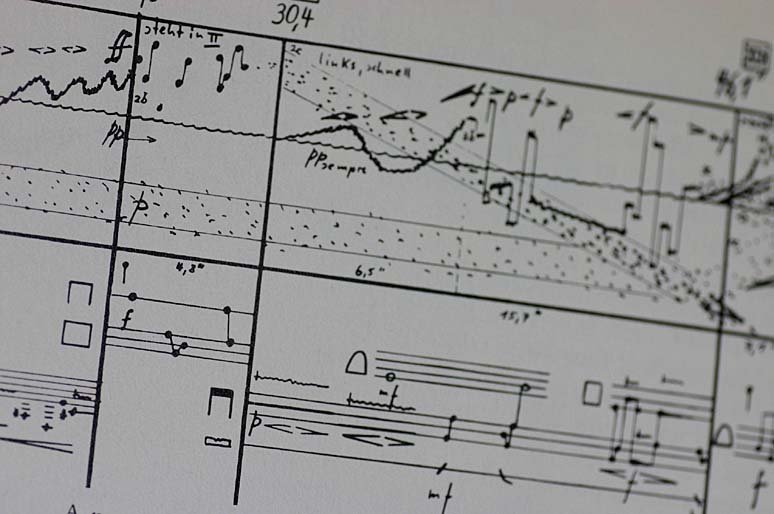 manuscript Stockhausen