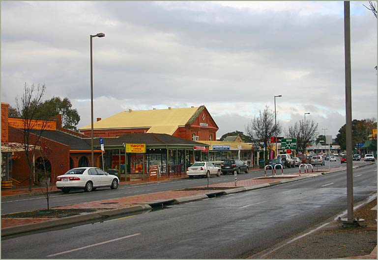 More of the main road shops