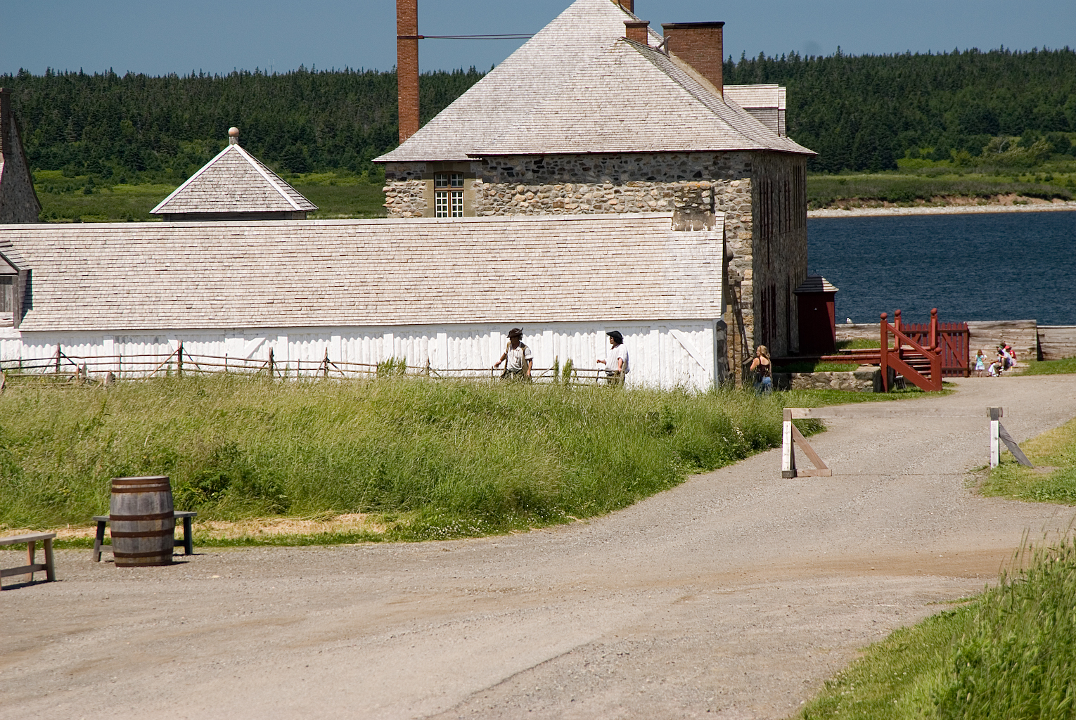 Fortress Louisbourg Fence Building.jpg