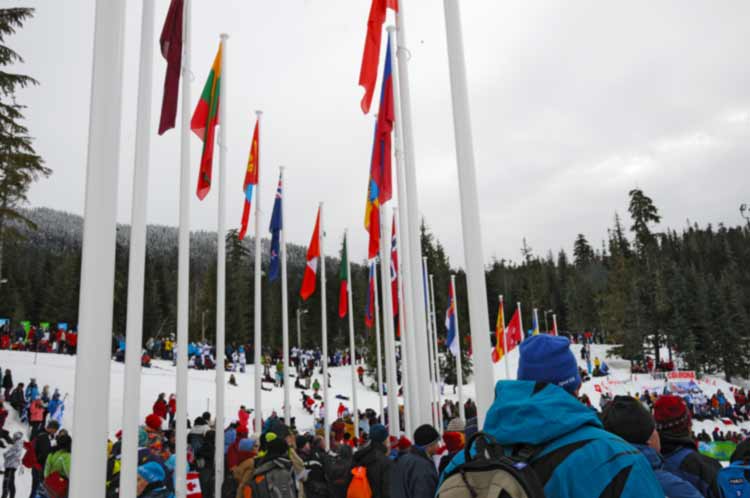 2010 Olympics at Whistler, BC - Callaghan Valley.