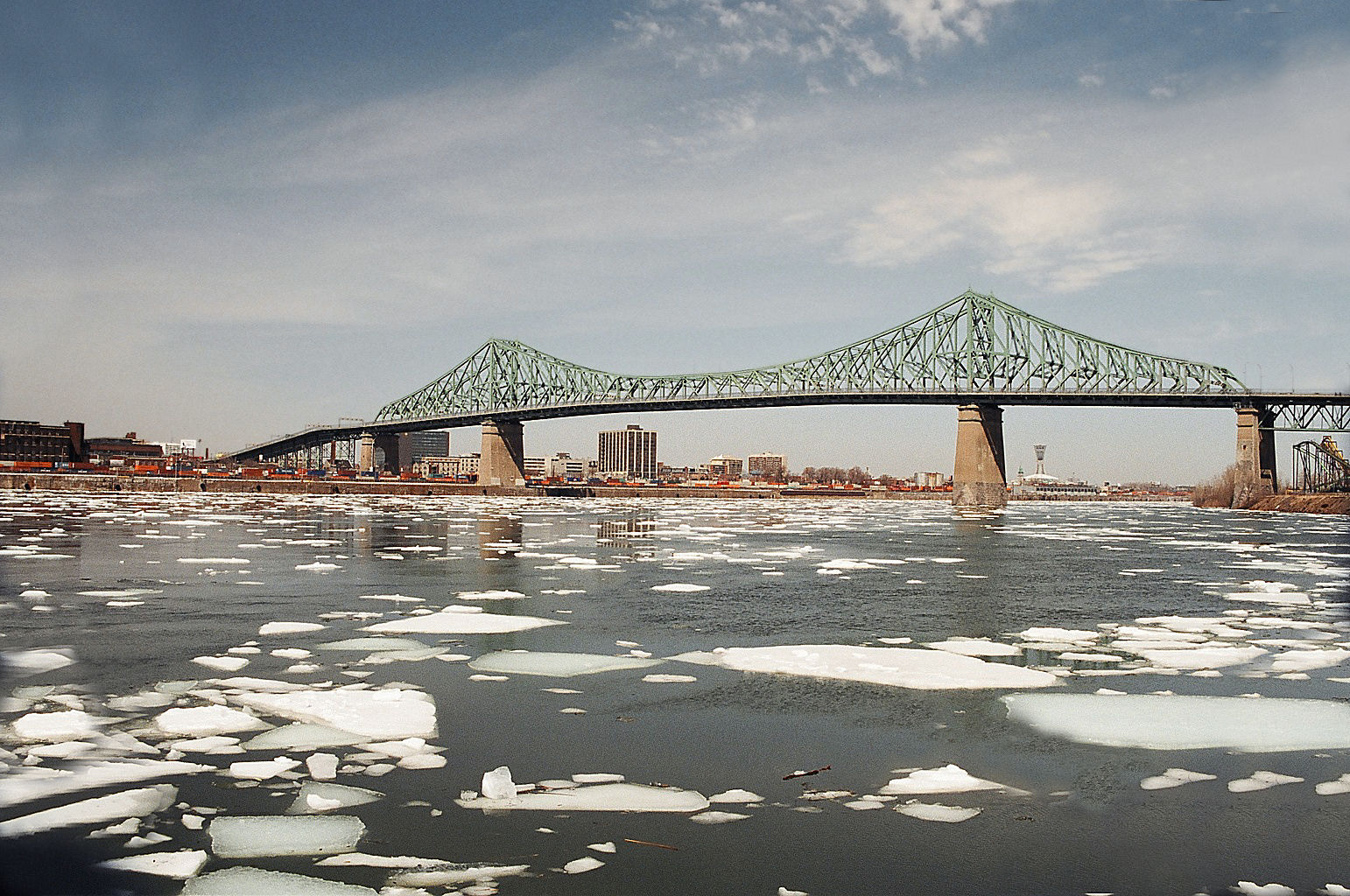 The Jacques Cartier Bridge