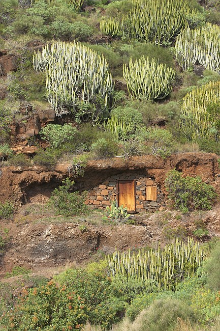 One of the many caves still used by herdsmen.