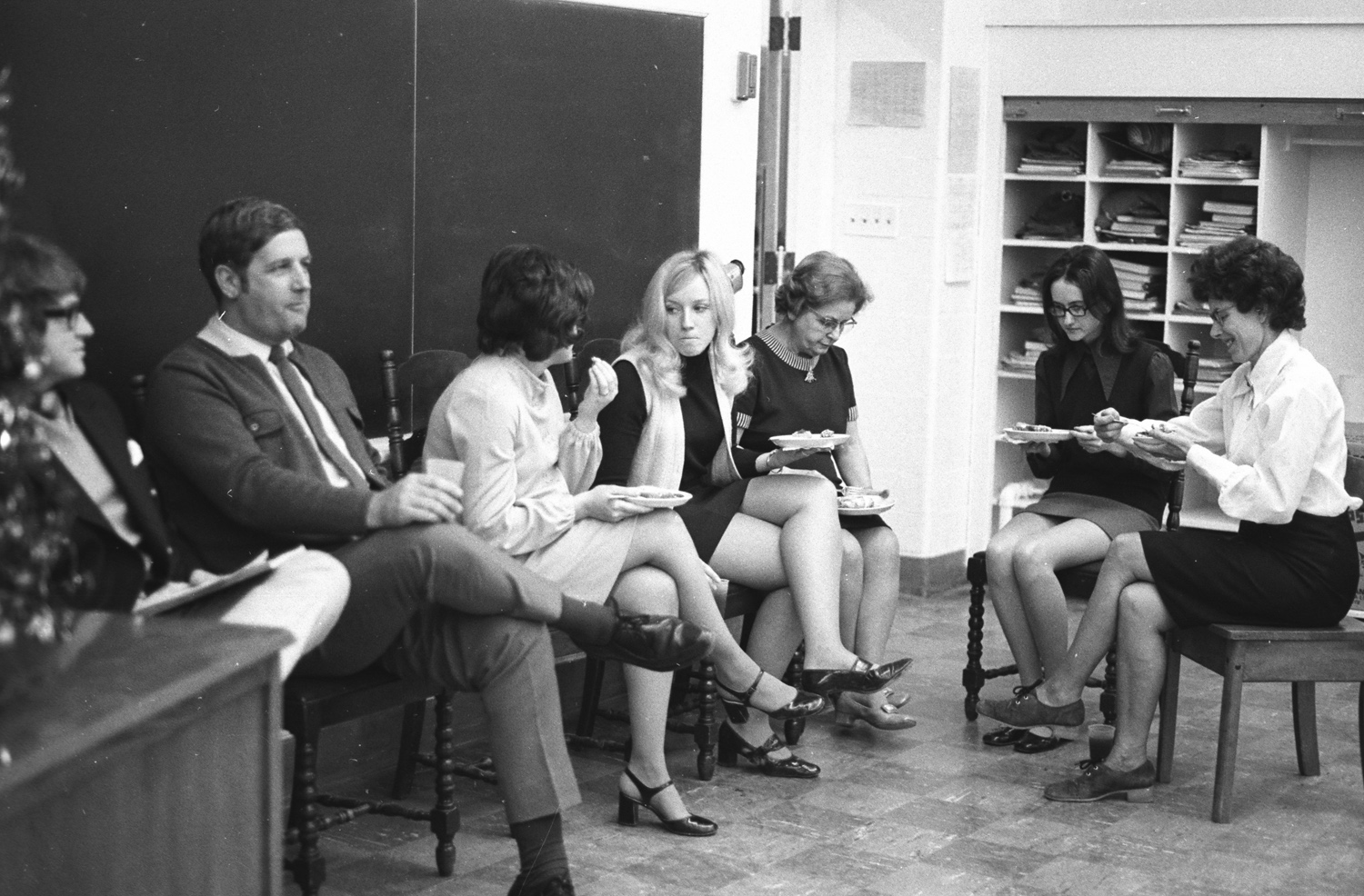 SCS Staff takes a break
