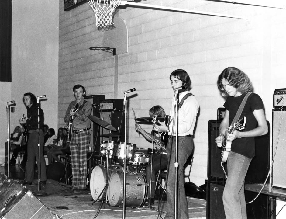 High School Dance with The Mood Group - Rick McGhie, Dave Barber, Bill Pinchen, Terry North & Stewart Ross