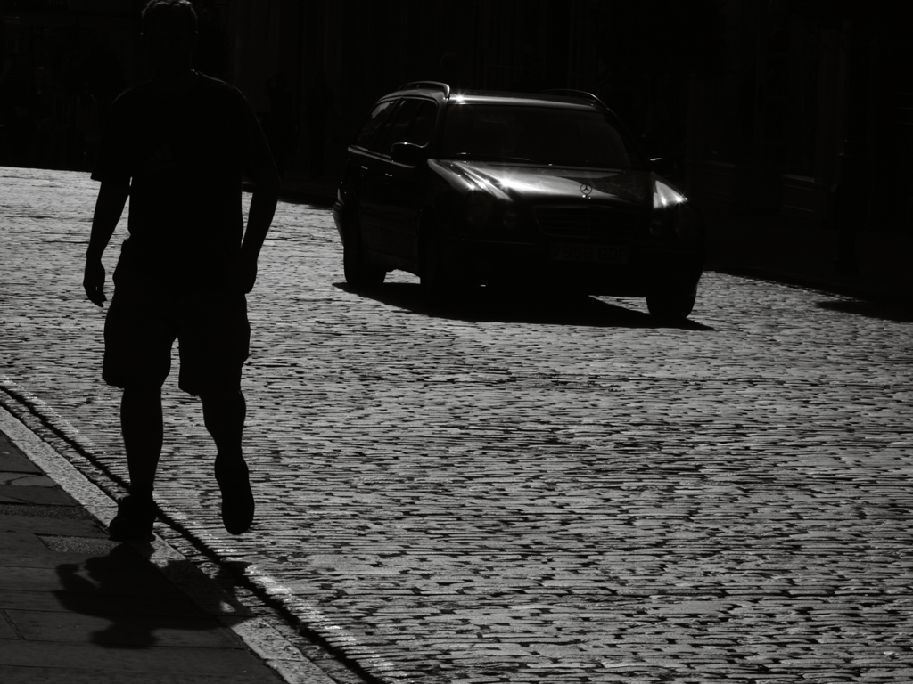 August 12  2008: <br> The Anonymous Pedestrian