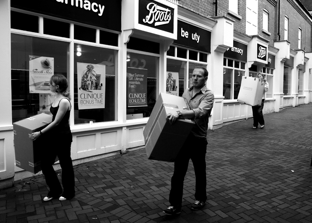 XIII : Lugging Boxes