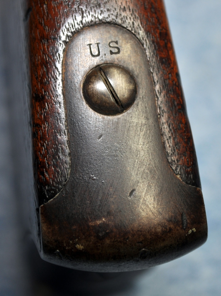 Detail of US Stamp on Butt Plate Heel