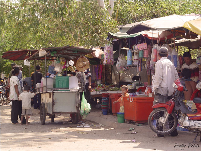 Stalls Selling Food