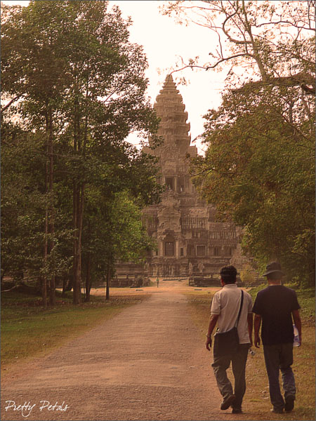 Walkway Leading To Angkor Wat