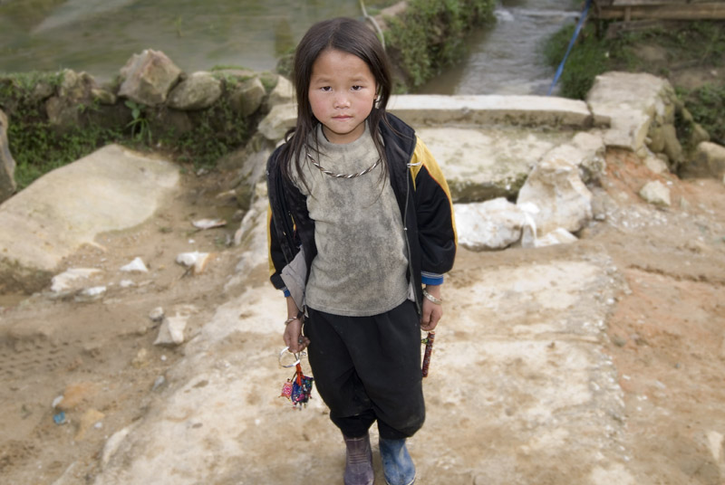 Young Little Tribal Girl