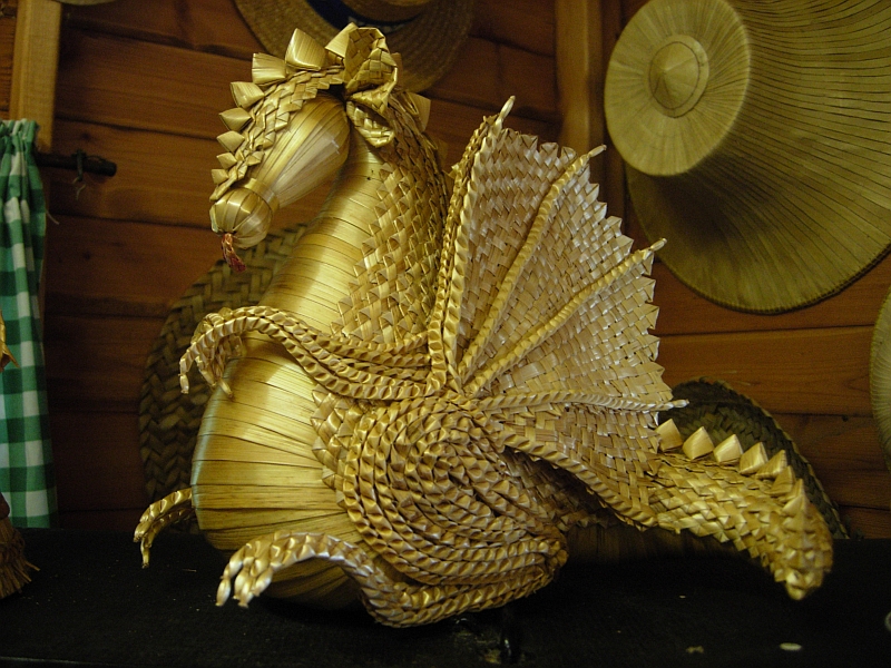 Lituanian Dragon, Museum of Straw Work and Crafts, Norfolk, England