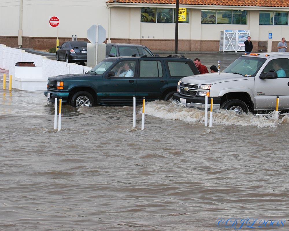 Rain in Ridgecrest CA, July 20, 2008