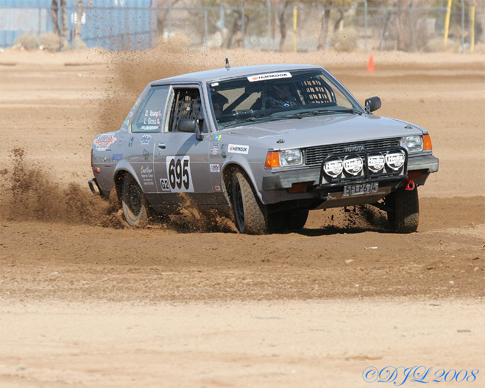 Ridgecrest CA RallyX, Rally Cross, 2008