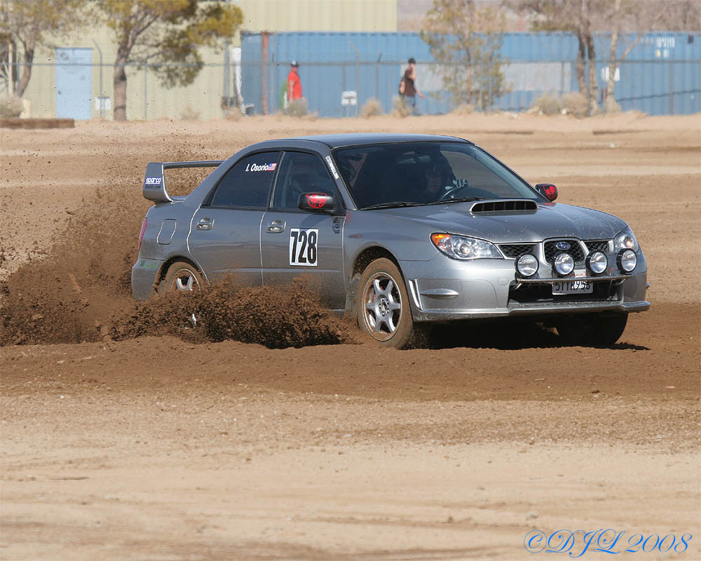 Ridgecrest CA RallyX, Rally Cross, 2008