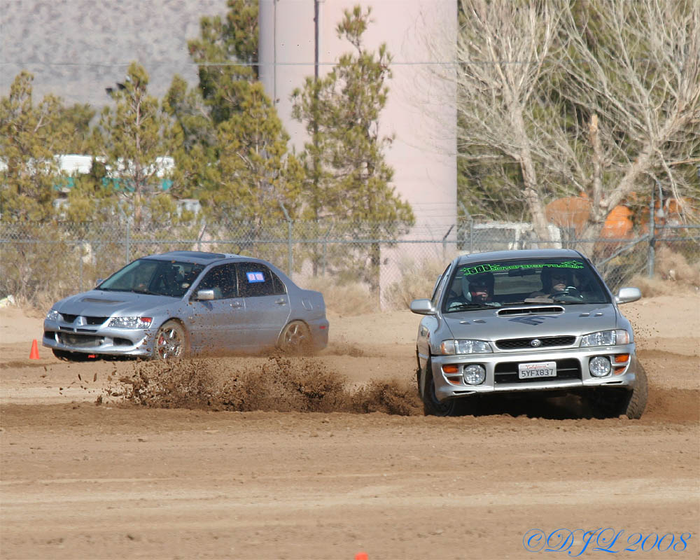 Ridgecrest CA RallyX, Rally Cross, 2008