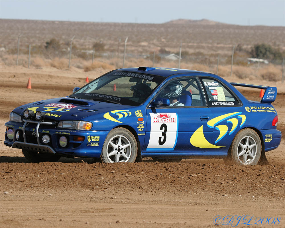 Ridgecrest CA RallyX, Rally Cross, 2008