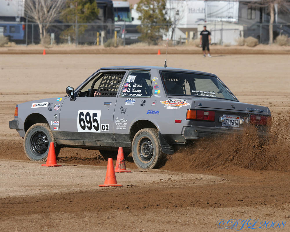 Ridgecrest CA RallyX, Rally Cross, 2008