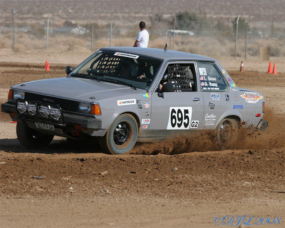Ridgecrest CA RallyX, Rally Cross, 2008