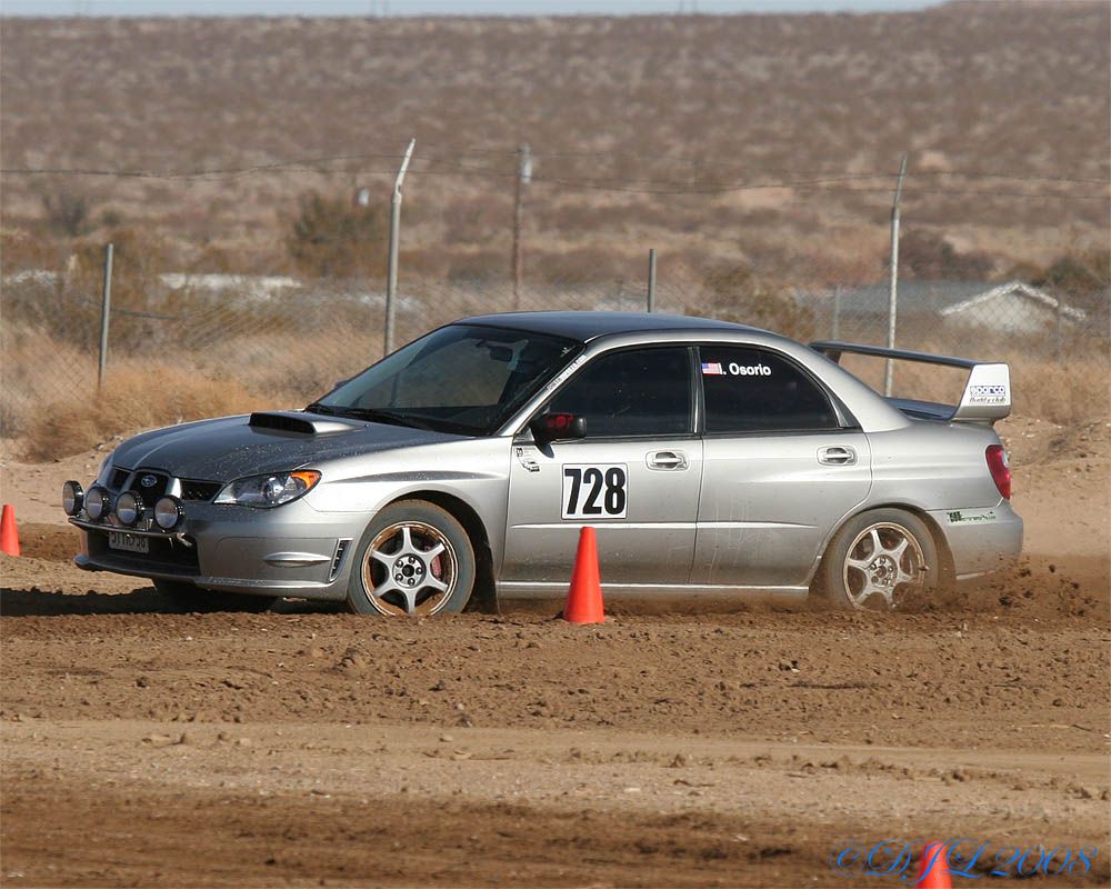 Ridgecrest CA RallyX, Rally Cross, 2008