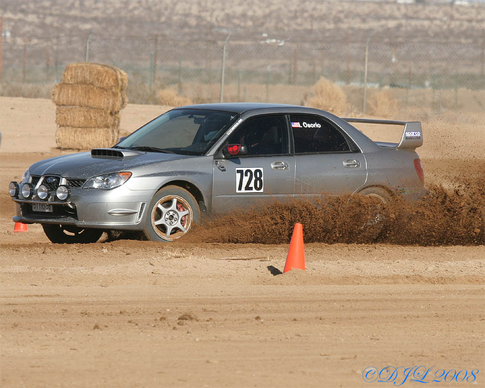 Ridgecrest CA RallyX, Rally Cross, 2008