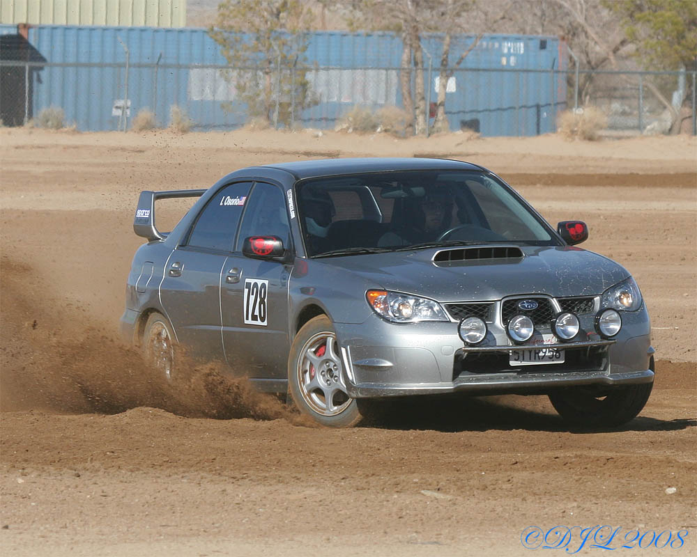 Ridgecrest CA RallyX, Rally Cross, 2008