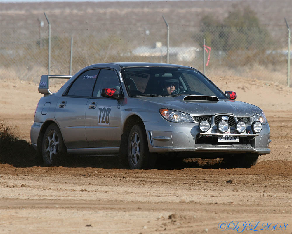 Ridgecrest CA RallyX, Rally Cross, 2008