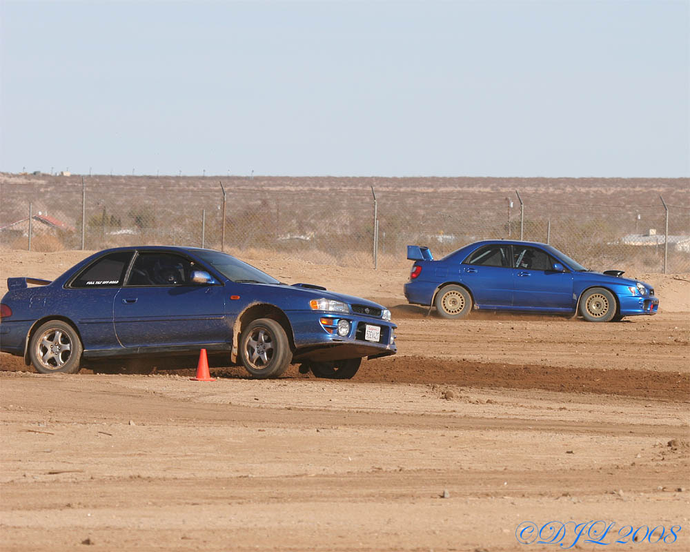 Ridgecrest CA RallyX, Rally Cross, 2008
