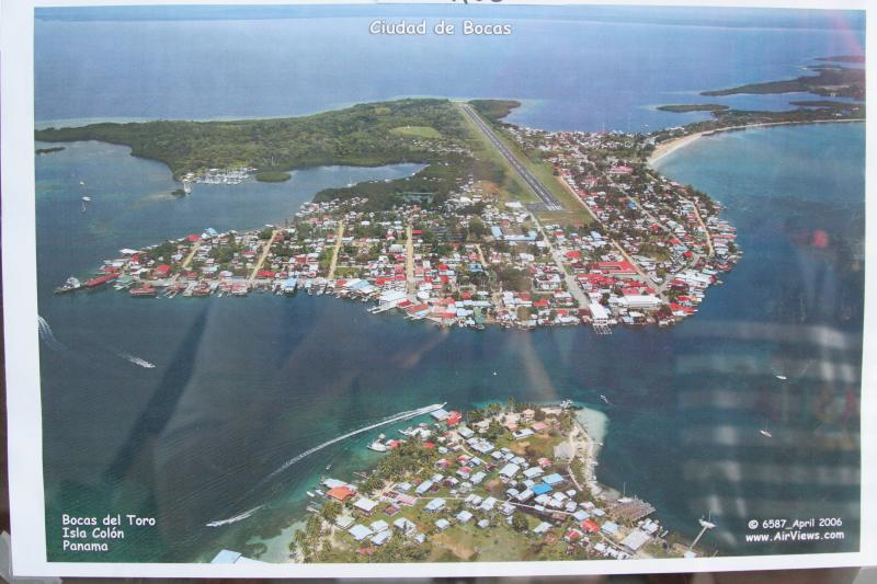 Mapka Bocas del Toro