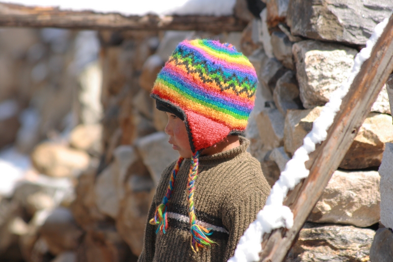 Boy from Kyanjin Gompa