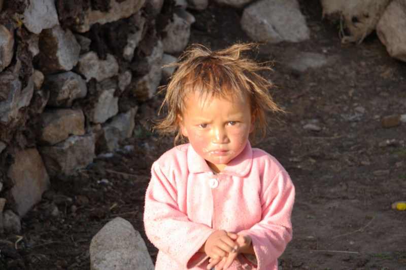 Boy from Kyanjin Gompa