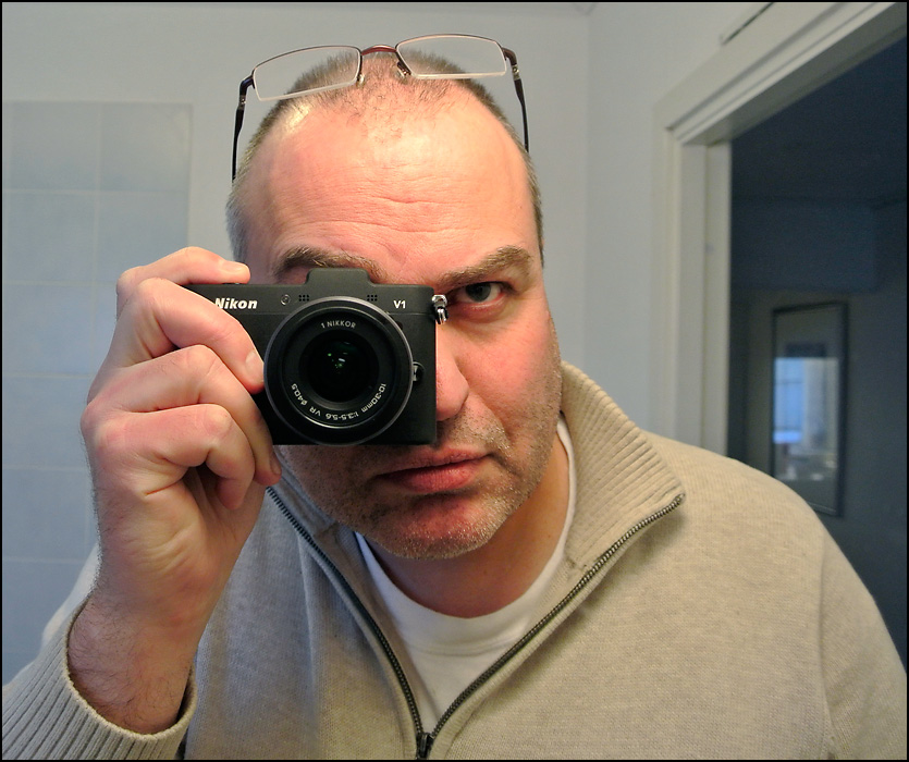 Me with my new Nikon 1 V1