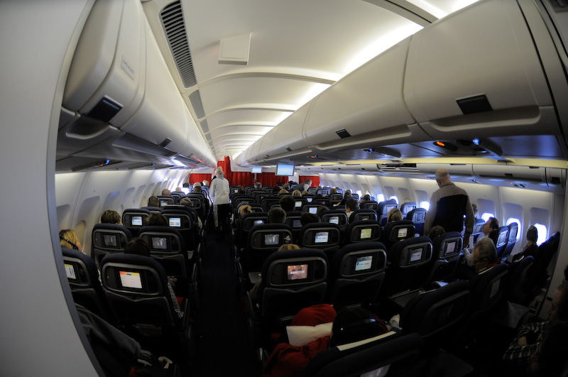 Plane w fisheye