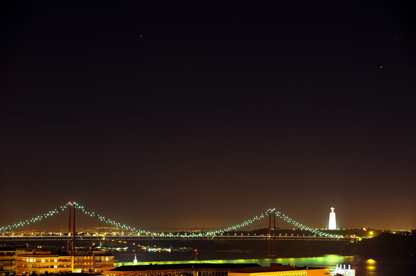 Tagus Bridge at Night