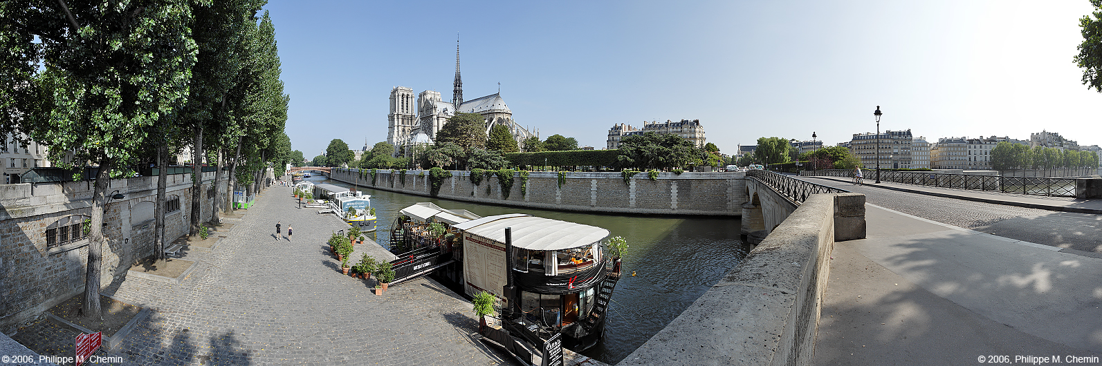 Paris - Notre-Dame depuis le Pont de lArchevêché