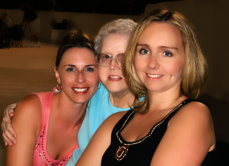 Jen, Grandmom and Heather<br>PP By Duke Barrett Jr