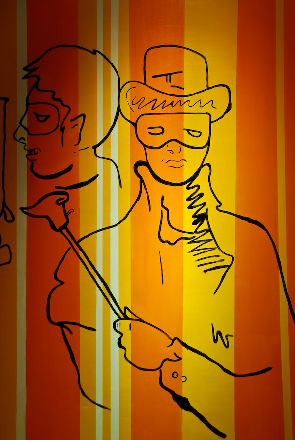 cafe mural